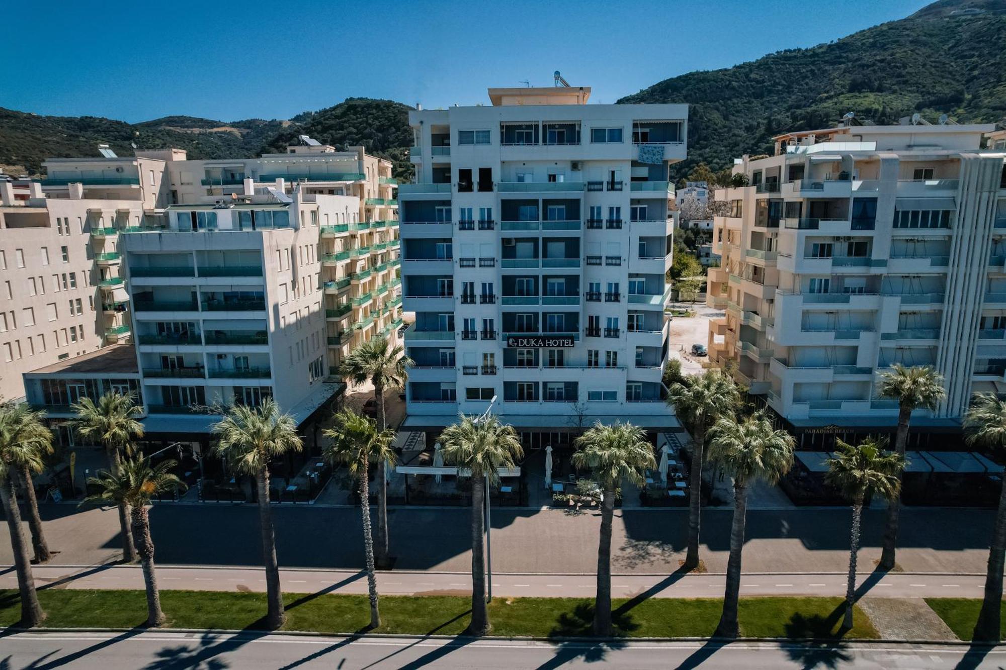 Duka Hotel Vlorë Exterior foto
